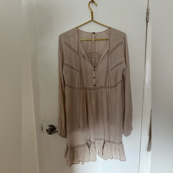 Free People Sweet Treat Mini Shirt Dress - Picture 2 of 6